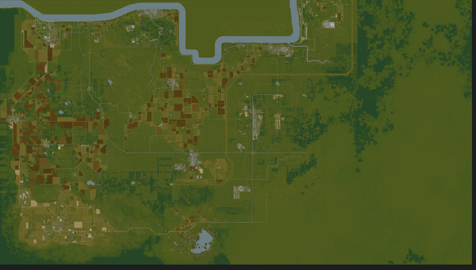Project Zomboid Knox County interactive map - drag to pan, scroll to zoom, pick a town to drill in